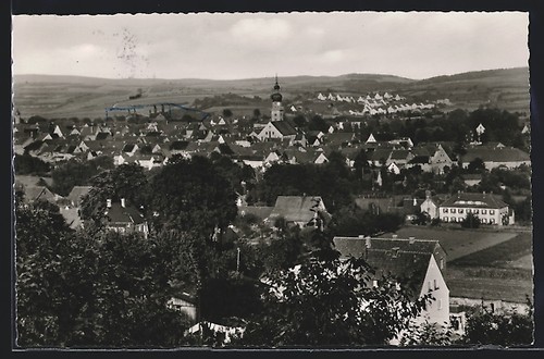 Ansichtskarte mellrichstadt - ansichtskarte,