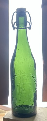 Alte bierflasche - r,