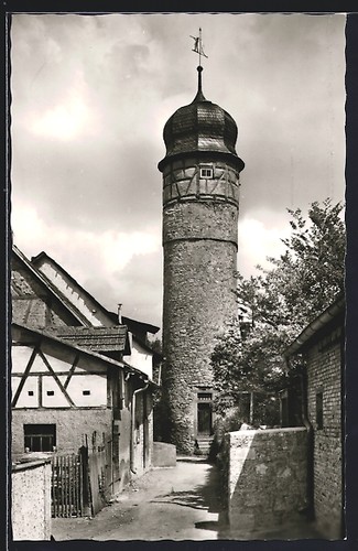 Ansichtskarte mellrichstadt - ansichtskarte,