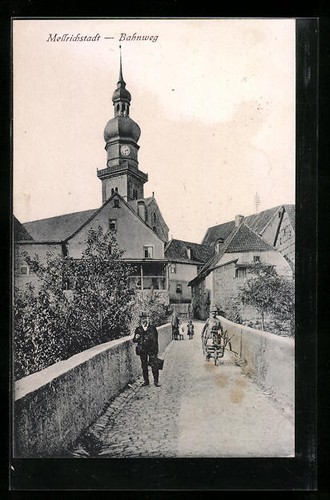 Mellrichstadt ansichtskarte - mellrichstadt,,