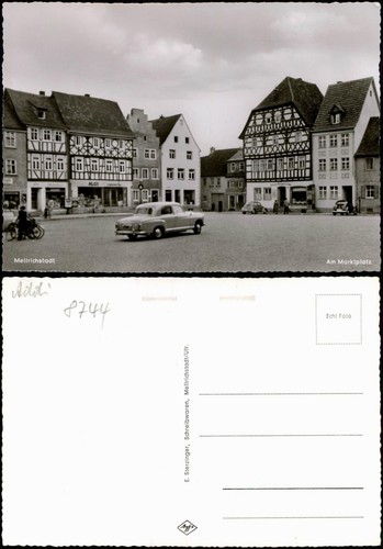 Ansichtskarte mellrichstadt - ansichtskarte,