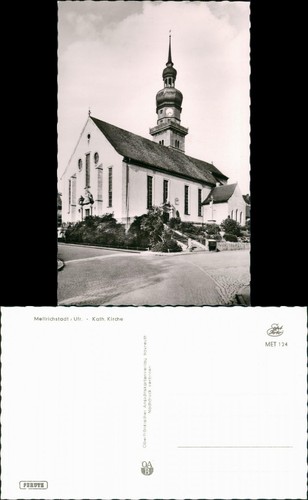 Ansichtskarte mellrichstadt - ansichtskarte,
