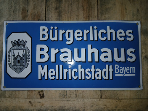 Uraltes brauerei reklame - brauerei,