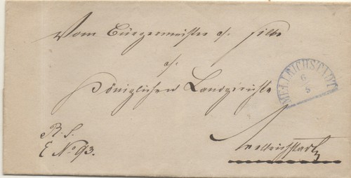Beleg 1905 vorphilatelie - beleg,