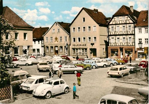Mellrichstadt marktplatz - mellrichstadt,
