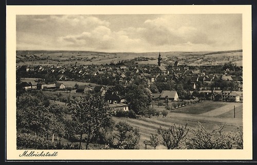 Mellrichstadt teilansicht mit - teilansicht,