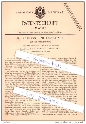 Original patent h - -, h.