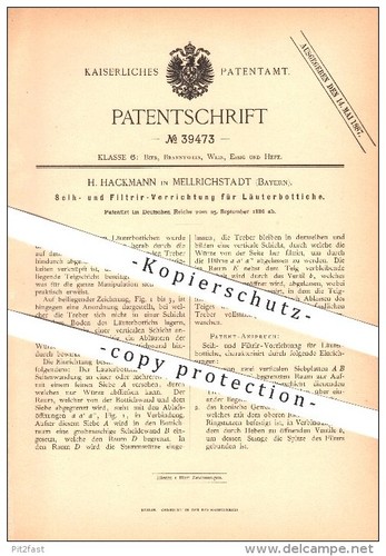 Original patent hackmann - patent,