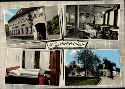 Mellrichstadt kreis - ak,