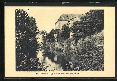 Mellrichstadt ansichtskarte - mellrichstadt,,