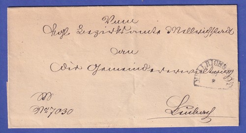 Bayern vorphila brief mit - bayern, vorphila-brief