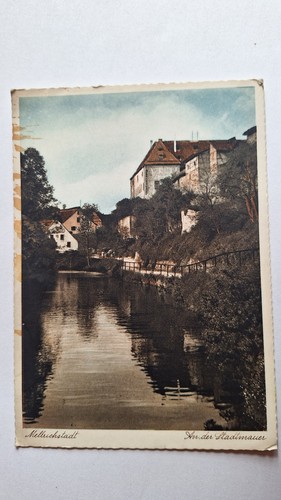Ansichtskarte mellrichstadt - ansichtskarte,