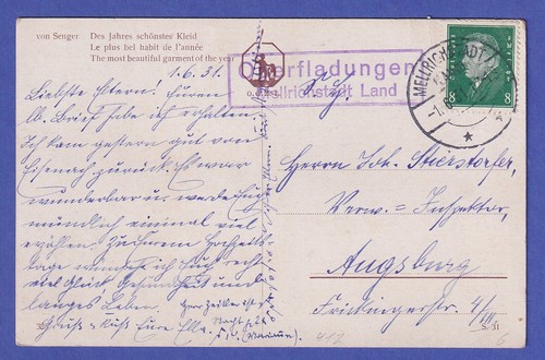 Reich 1931 412 auf - reich,